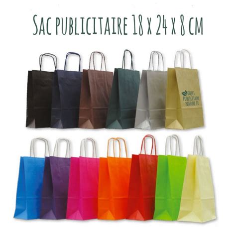 Les sacs papier kraft avec soufflets permettront à votre produit de rester debout pour lui donner une visibilité maximale sur les rayons et ainsi attirer l'attention du consommateur. Sac publicitaire papier kraft couleur personnalisable