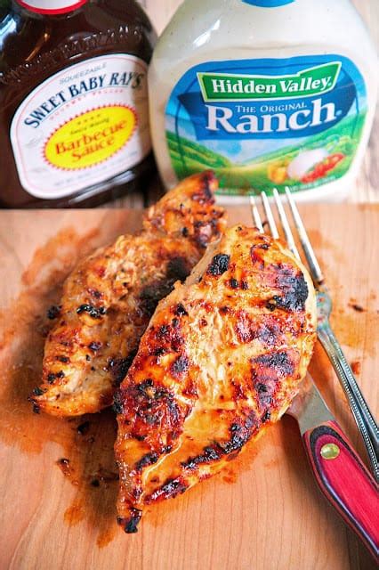 Bbq Ranch Grilled Chicken Plain Chicken Poultry Recipes Grilling