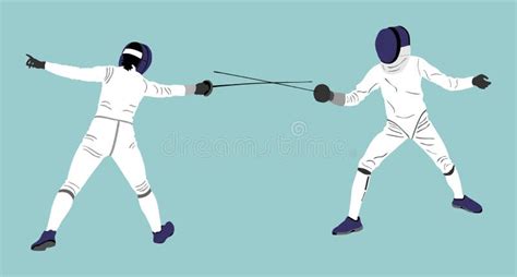 Fencing Duel Stock Illustration Illustration Of Battle 25361362