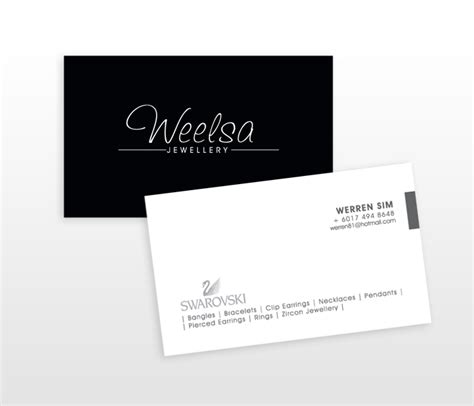 What should a graphic designer look for in a graphics card: Weelsa Namecard Design | Penang Web and Graphic Design ...