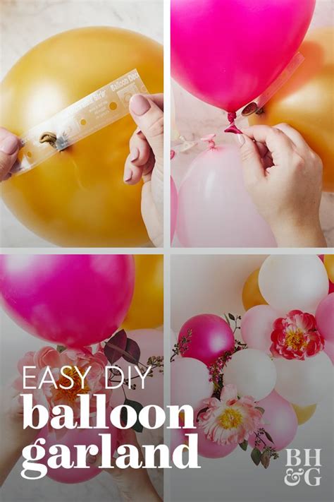 How To Make A Diy Balloon Garland In 3 Easy Steps Balloon Garland Diy
