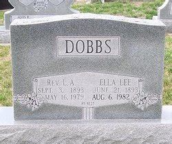 Ella Lee Key Dobbs Memorial Find A Grave