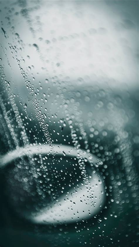 Rain On Glass Iphone Wallpapers Free Download