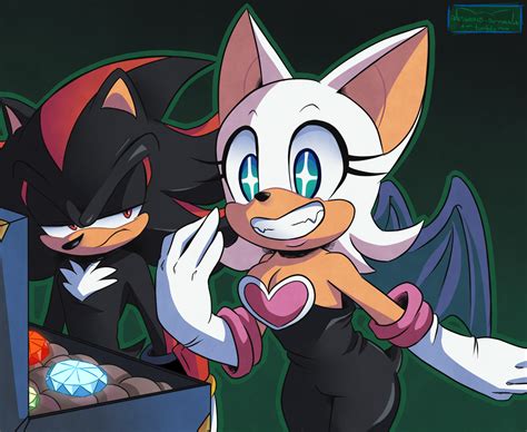 Shadow X Rouge Sonic Couples Fanpop