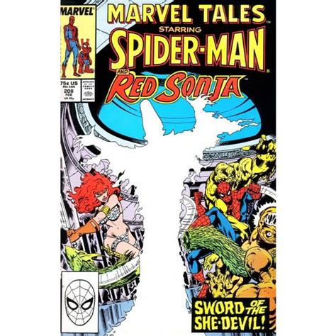 Marvel Tales 1966 208 40 Vg Red Sonja Spider Ham House Of M Comics