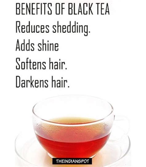 This is one of the clearest signs of aging. Black tea can also be used to promote hair growth, slow ...