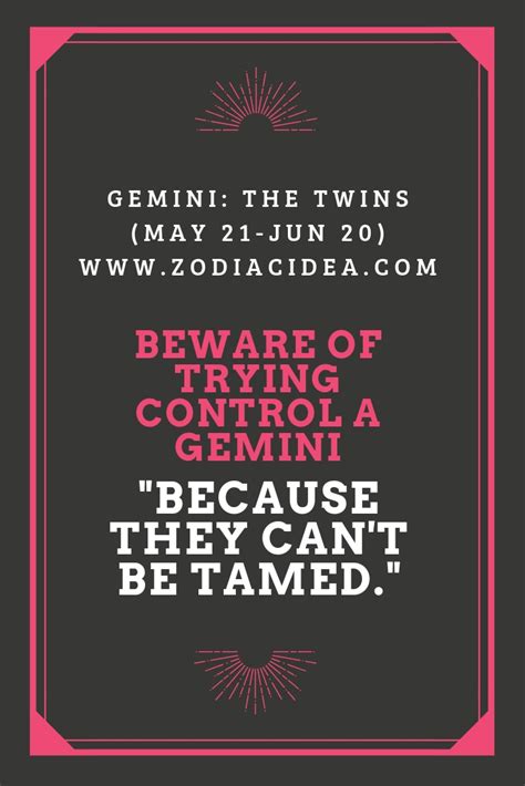 Get to know this zodiac sign better. Gemini : The Twins Quotes | Zodiacidea
