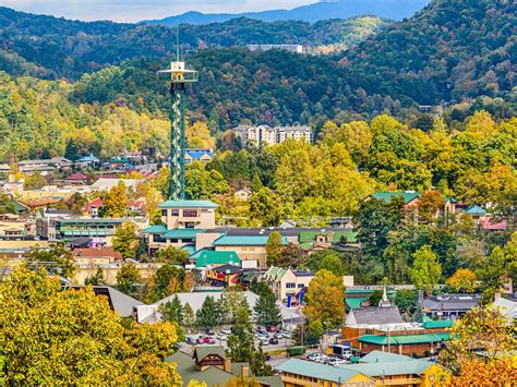 Gatlinburg, Tennesee entrada a un Parque Nacional