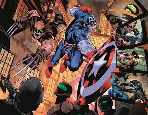New Marvel Comic To Focus On Wolverine Captain America