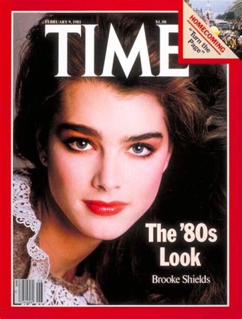The Iconic Brooke Shields 80s Time Magazine Cover Life Magazine