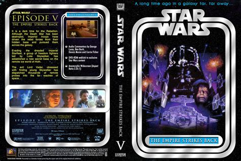 Star Wars Episode 5 The Empire Strikes Back Movie Dvd Custom