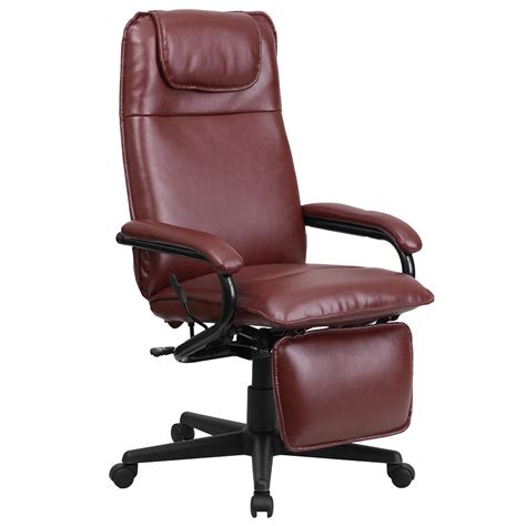 Shop our red leather chairs selection from the world's finest dealers on 1stdibs. Ergonomic Home High Back Burgundy Leather Executive ...