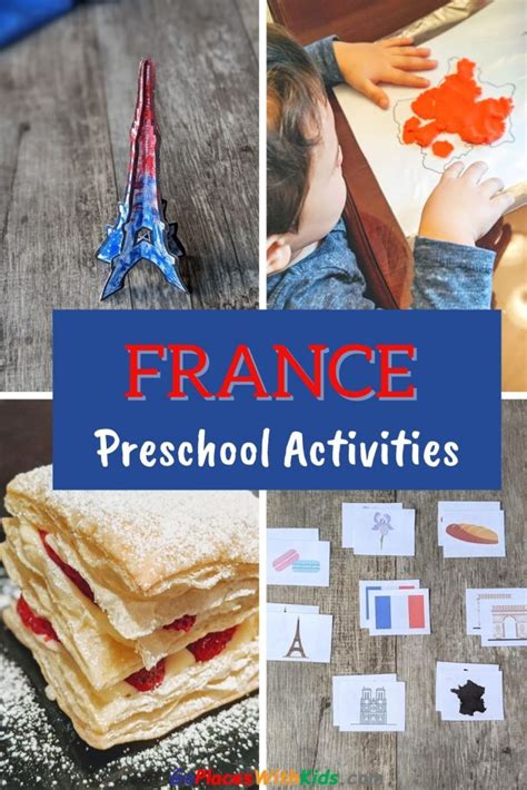 France Preschool Unit Activities Crafts And Free Printables Go