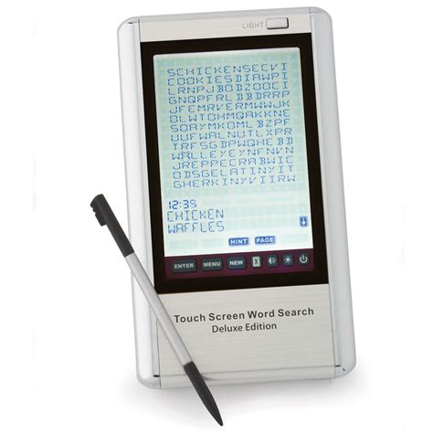 The Electronic Word Search Game Hammacher Schlemmer