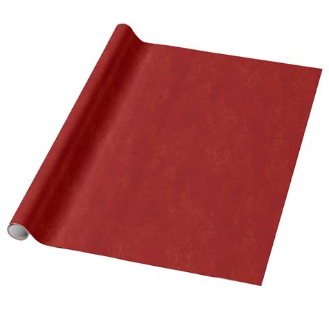 Rich Red Wrapping Paper Custom Wrapping Paper Rich