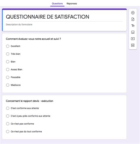 Exemple De Questionnaire De Satisfaction Dune Animati Vrogue Co