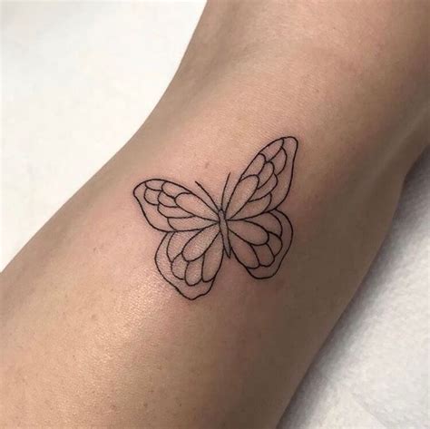 Etherealrai 🍄 Simple Butterfly Tattoo Simple Tattoo Designs