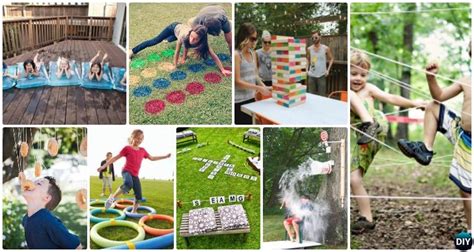 Diy Summer Outdoor Games Party Kids Adults