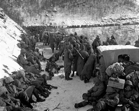 Battle Of The Chosin Reservoir Korean War Marines Retreat Britannica