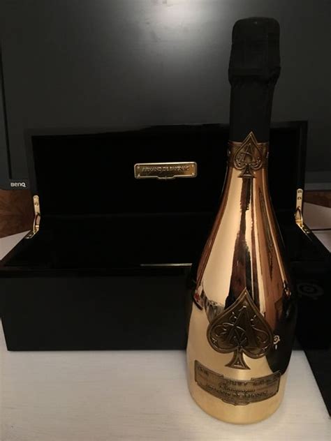 Local delivery within ga no minimum order. Ace of Spades Champagne Gold Brut, Armand de Brignac - 1 bottle (75cl) in box - Catawiki