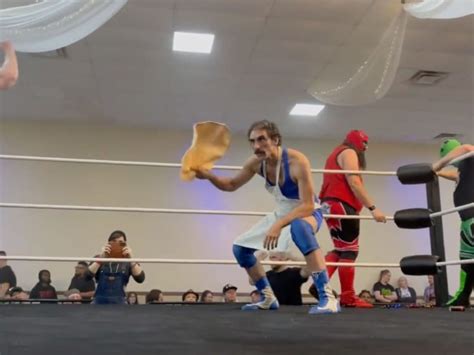Luigi Primo Wants To Make A Living Doing Pizza Wrestling