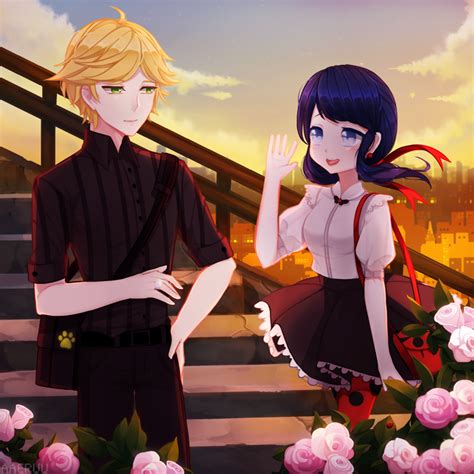 Adrien And Marinette Miraculous Ladybug Fan Art 57716 Hot Sex Picture