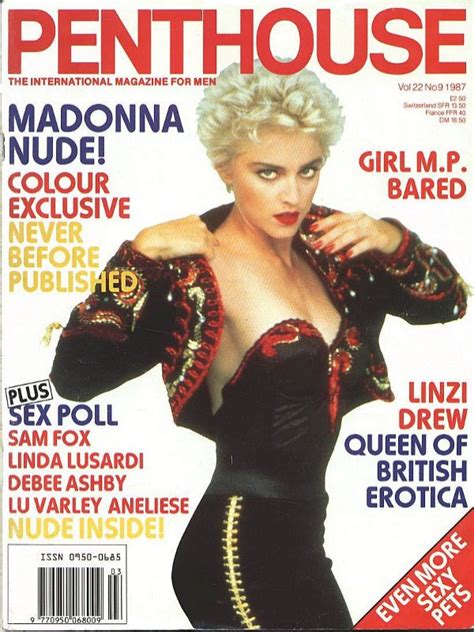 Penthouse Magazine Madonna Vol 22 No 9 1987 Magazines Archive