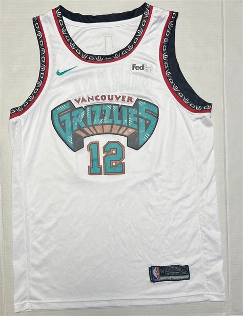 Nike Ja Morant Vancouver Grizzlies Jersey Mens Large Stitched Grailed