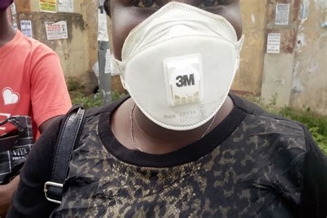 Photos Different Shades Of Face Masks In Lagos The Nation Newspaper