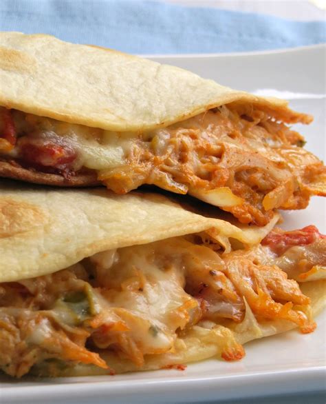 Enter custom recipes and notes of your own. These Cheesy Chicken Quesadillas are out of this world ...