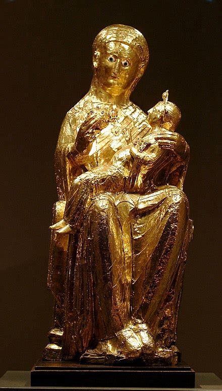 Golden Madonna Of Essen After Empire