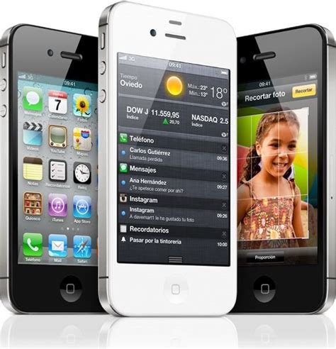 Iphone 4s De Apple Especificaciones Tecnicas Celulares Moviles 1