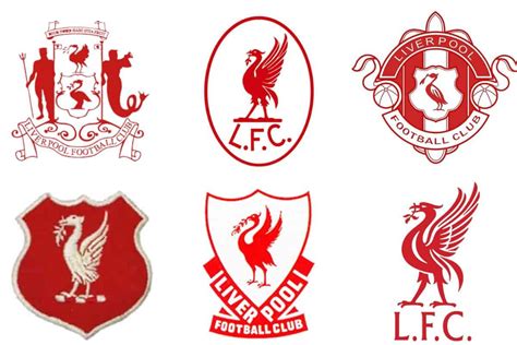 The History Of The Liverpool Fc Club Crest Liverbird And Eternal
