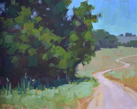Carol Marines Painting A Day Winding Road