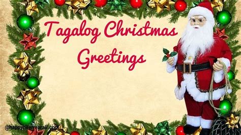 Christmas Greetings Tagalog 2021 Merry Christmas 2021