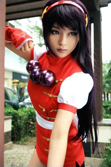 Athena Asamiya Cosplay From King Of Fighters 코스프레