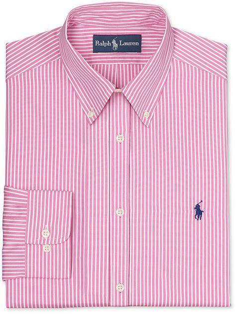 Buy Ralph Lauren Pink Dress Shirt In Stock