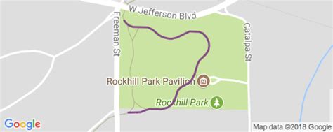 Rockhill Park Mountain Biking Trail Fort Wayne In