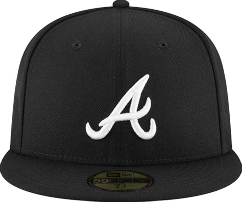 New Era Atlanta Braves Black 59fifty Inc Style