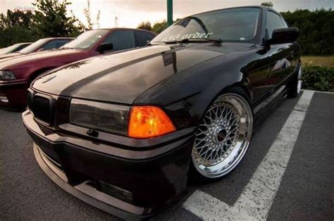 Black E36 Coupé On Allways Fantastic Bbs Rs Wheels