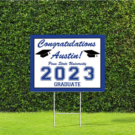 Graduation Yard Signs College Graduation High School Graduation