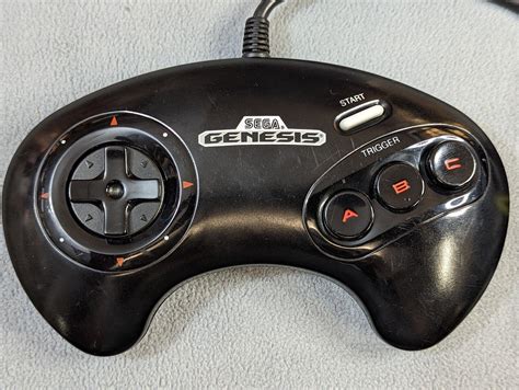 Sega Genesis 3 Button Controller Red Buttons Prices Sega Genesis