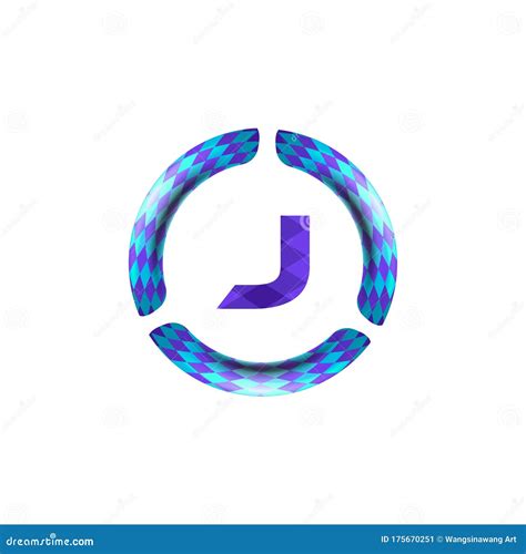 Initial Letter J Round Circle Logo Ideas Inspiration Logo Design