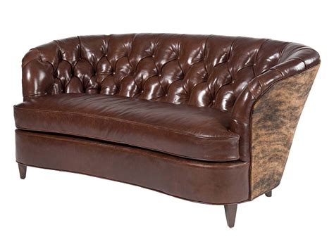 Curved Leather Sofa Robertdebose