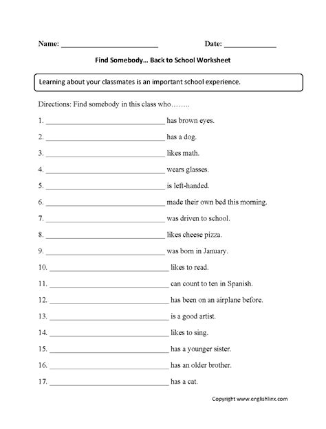 The Top 20 Ideas About Back To School Worksheets Home Inspiration And Diy Crafts Ideas
