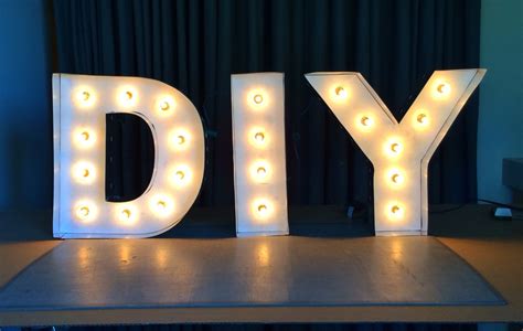 Turn the bland white glass pendant into something that is set to be the diy cloud lights. 8 Steps to DIY Marquee Letters