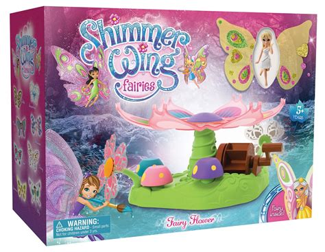 Buy Shimmer Wings Fairies Fairy Flower Playset At Mighty Ape Nz