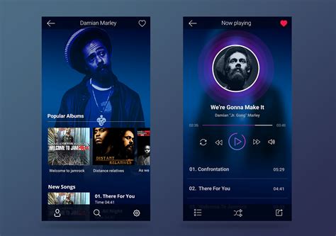 Music Player App On Behance