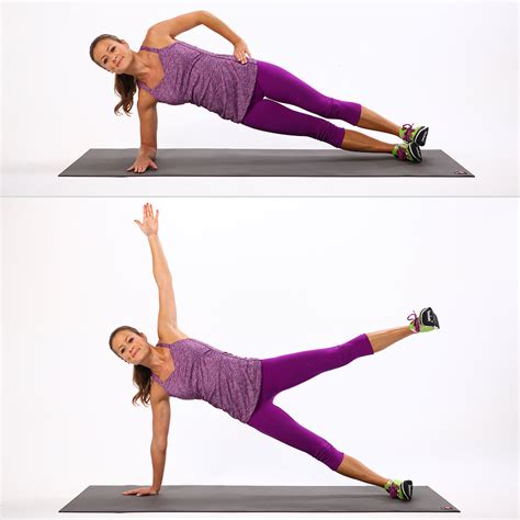 Side Plank Leg Lift Tone Your Entire Body With This 1 Move Popsugar