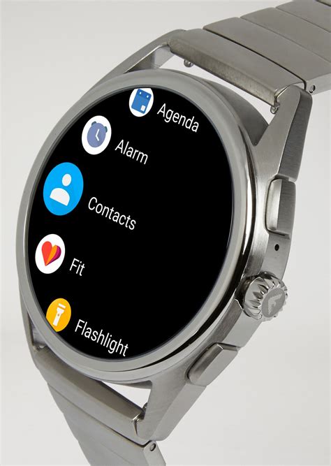 Emporio Armani Touchscreen Stainless Steel Smartwatch Unisex